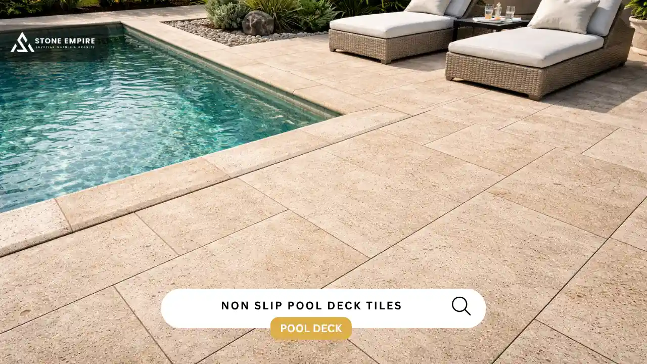 Non Slip Pool Deck Tiles